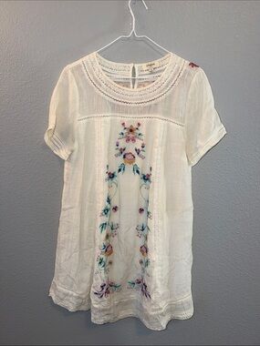 Umgee Embroidered Short-Sleeve Women's Dress